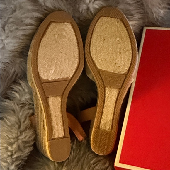 Coach Signature Canvas and Leather Espadrilles - Picture 6 of 9